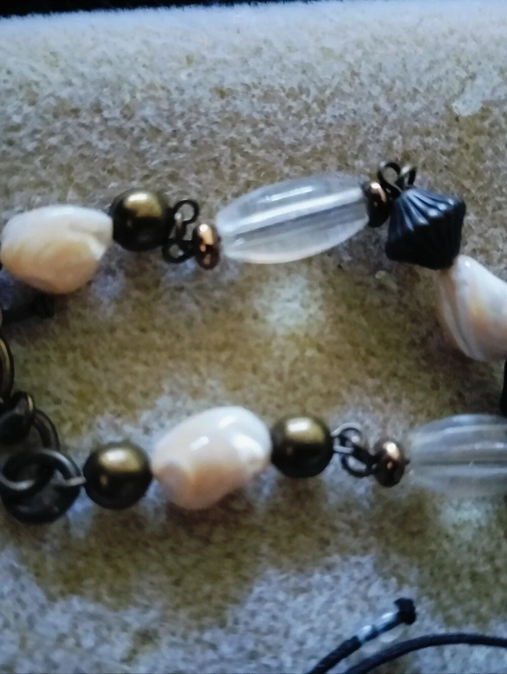 Set of 4 Boho & Protection Bracelets – Evil Eye, Gemstone, Shell & Beaded Stack